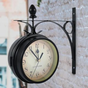 Horloge Murale Double Face